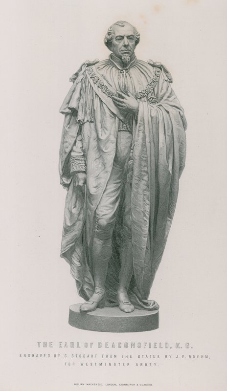 Statua del Conte di Beaconsfield da English School