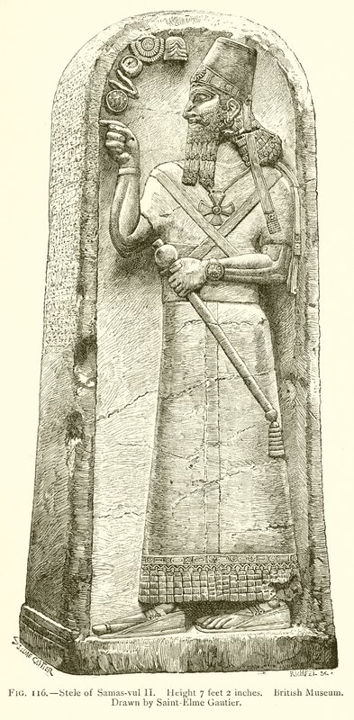 Stele di Samas-Vul II da English School