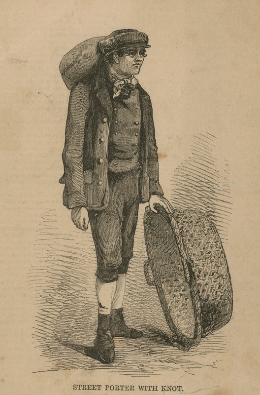 Portatore di strada con nodo da English School