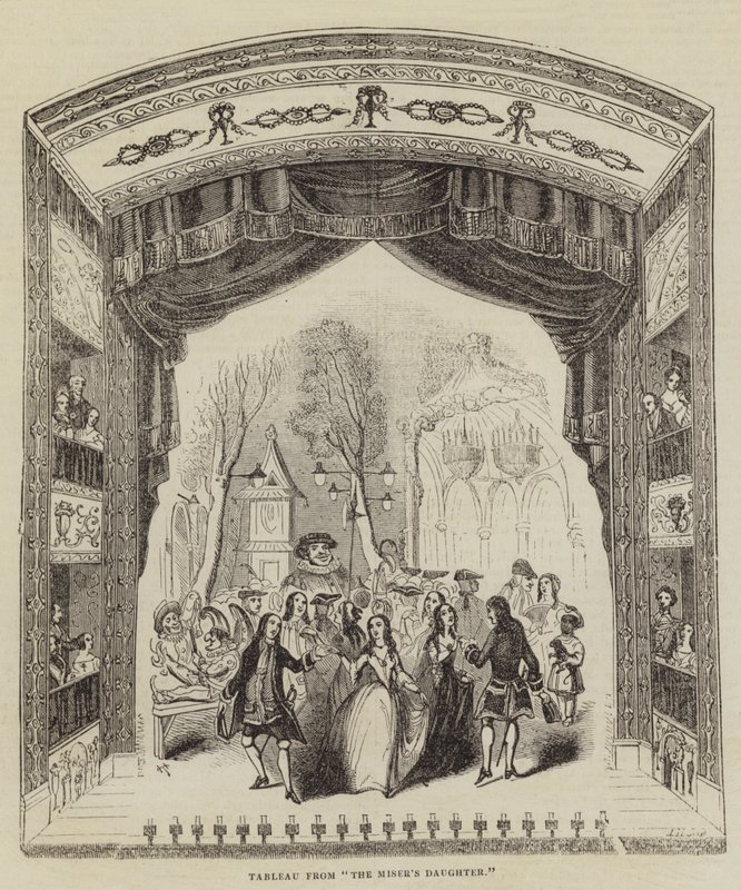 Tableau da "La figlia dell