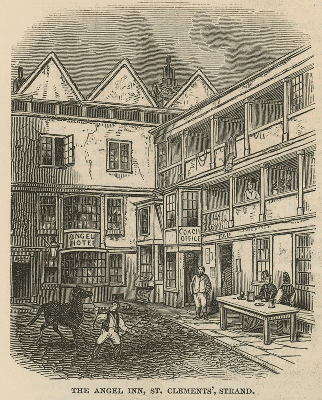 The Angel Inn, St Clements, Strand, Londra da English School