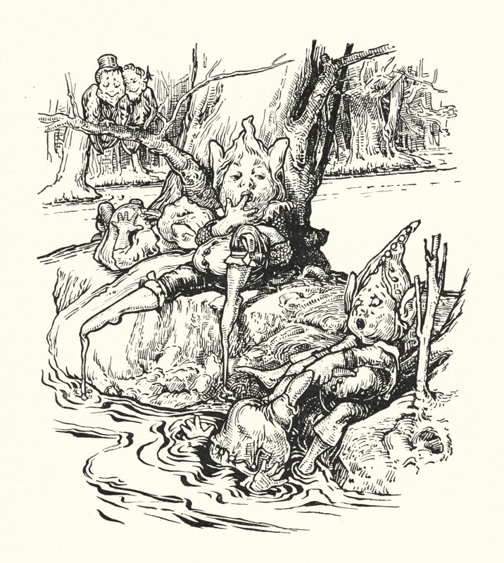 Le rive del fiume Treacle da English School