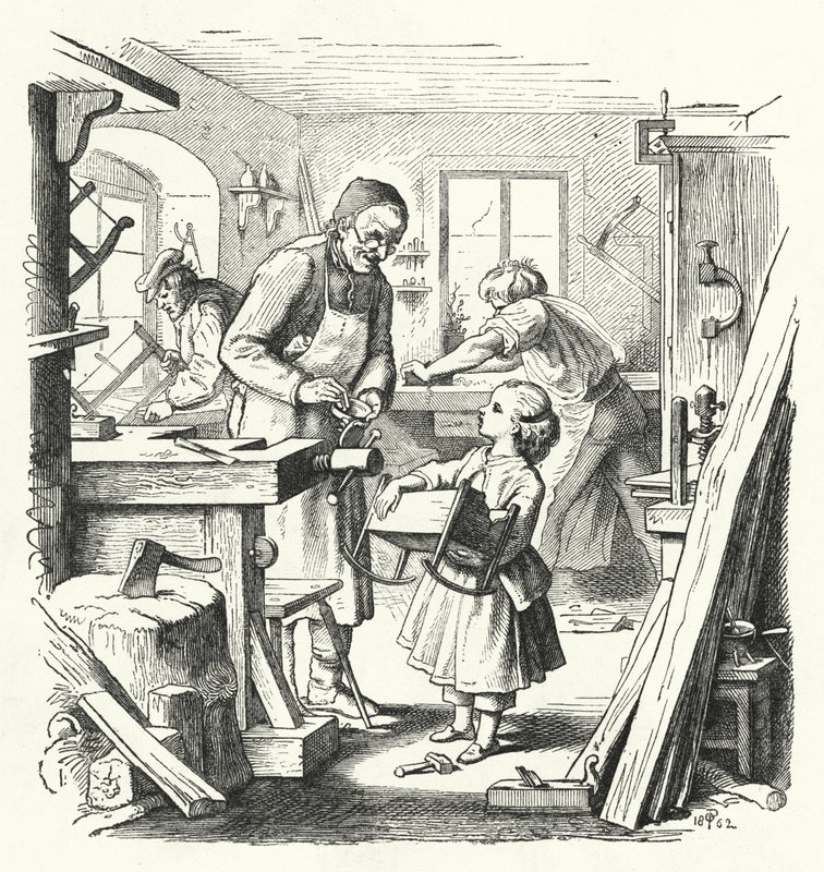 La culla rotta da English School