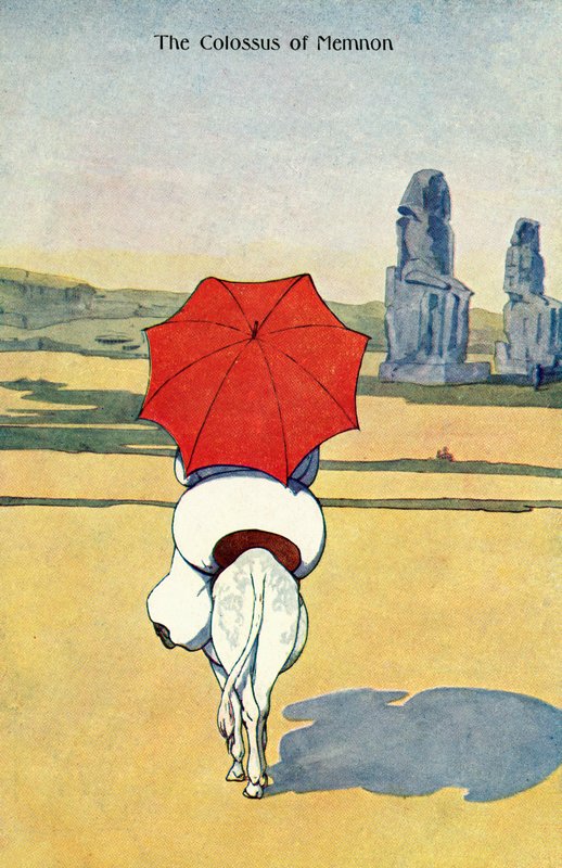 Il Colosso di Memnone da English School