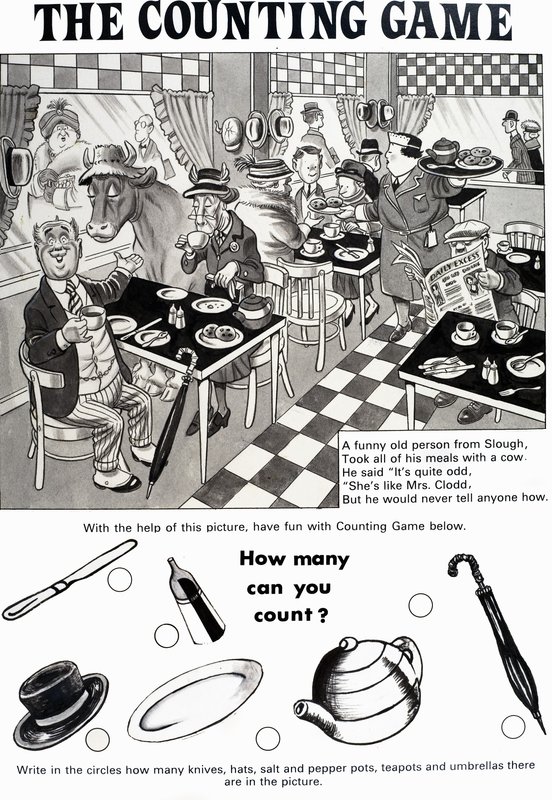 Il gioco del conteggio da English School