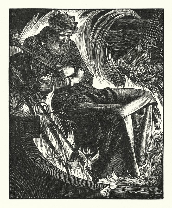 La morte del Re Warwolf da English School