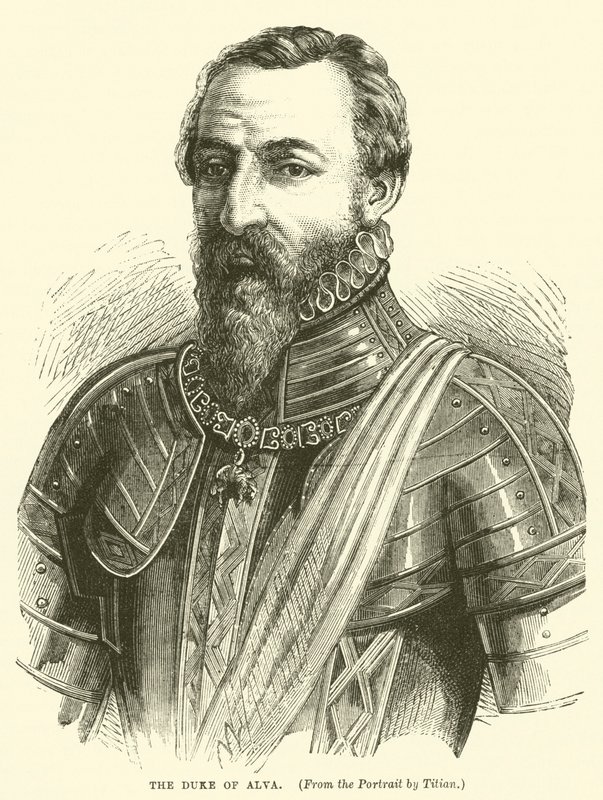 Il Duca di Alva (incisione) da English School