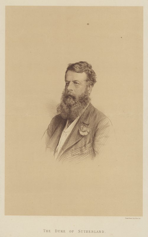 Il Duca di Sutherland (litografia) da English School