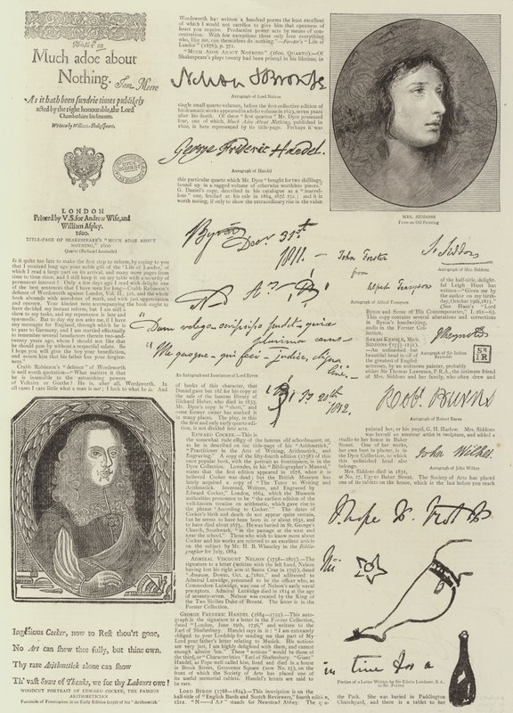 Le collezioni Dyce e Forster da English School
