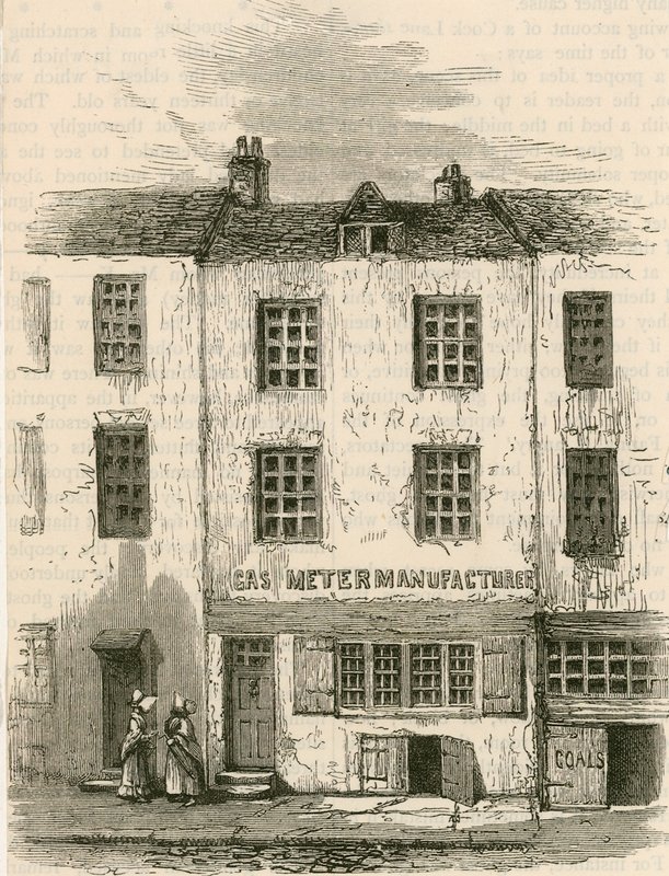 La casa dei fantasmi in Cock Lane da English School