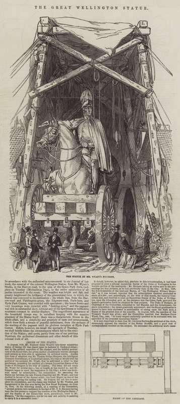 La Grande Statua di Wellington da English School