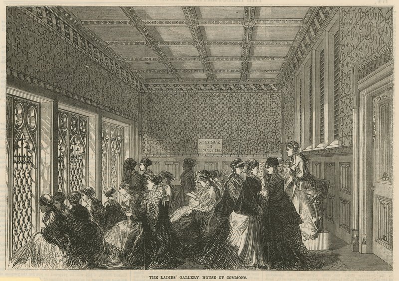 La Galleria delle Signore, Camera dei Comuni da English School