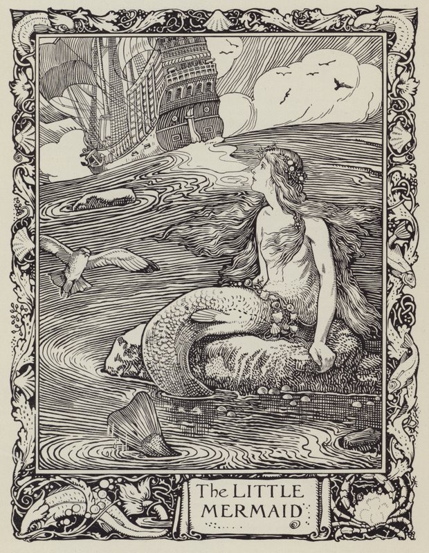 La Sirenetta (litografia) da English School