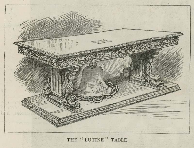 Il tavolo di Lutine da English School
