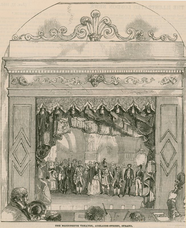 Teatro delle marionette in Adelaide Street da English School