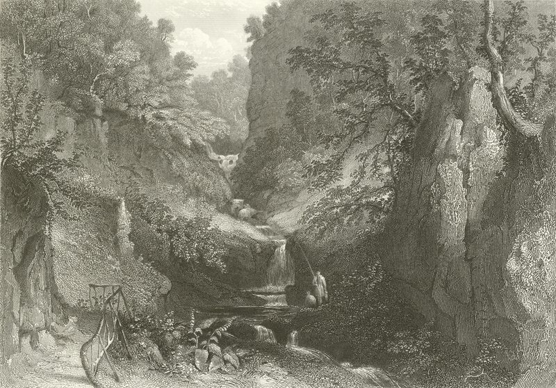 La Cascata di Mezzo di Moness da English School