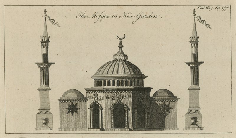 La Moschea nei Giardini di Kew, Londra da English School