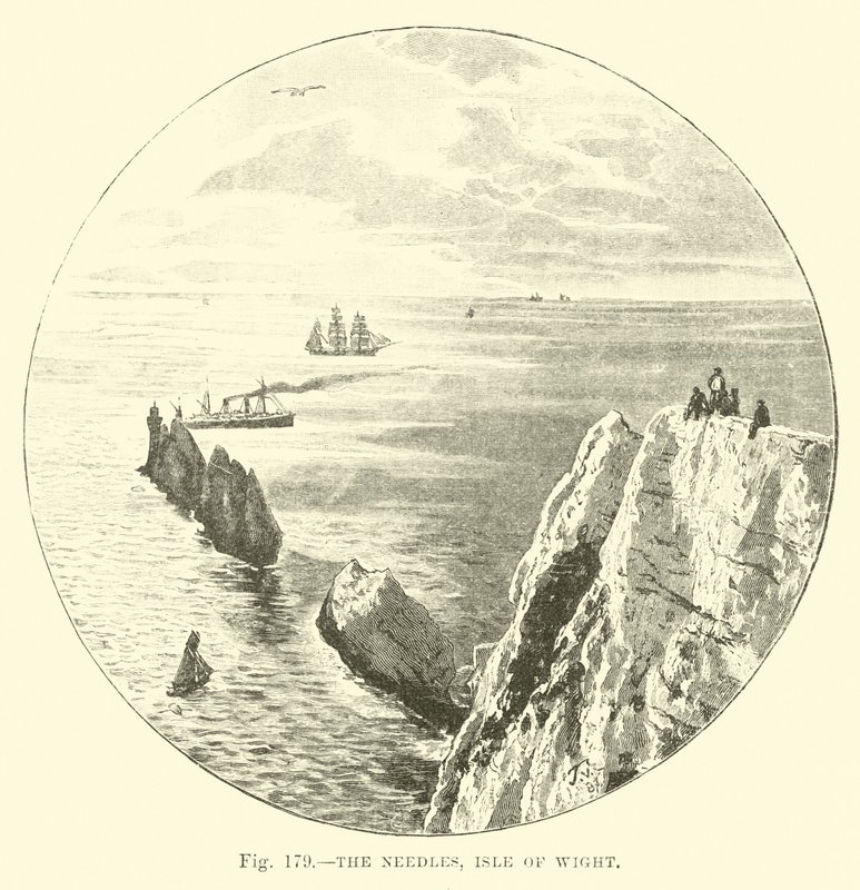 Le Needles, Isola di Wight da English School