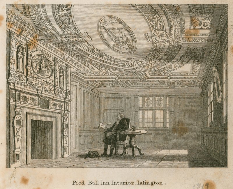 Il Vecchio Pied Bull, interno da English School