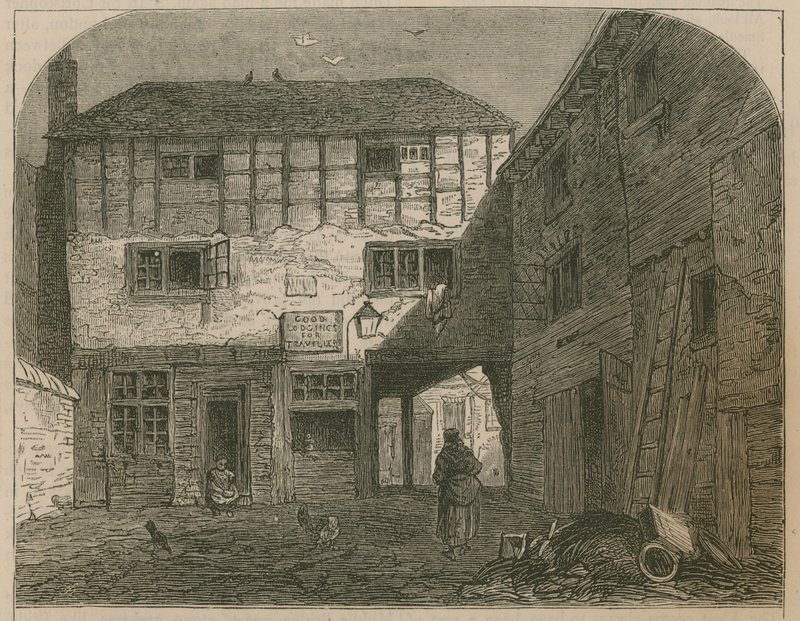 Il vecchio Red Lion, dalla parte anteriore da English School