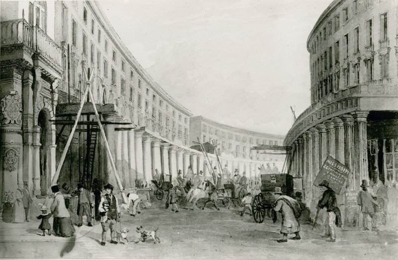 Il Quadrante, Regent Street, Londra da English School