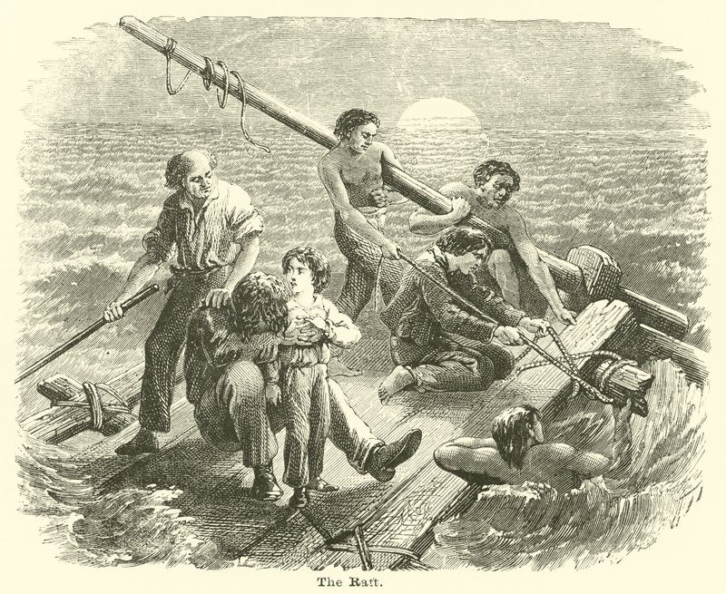 La zattera da English School
