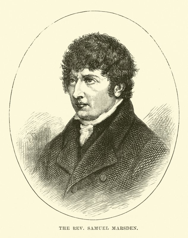 Il Reverendo Samuel Marsden da English School