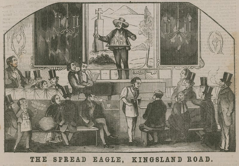 The Spread Eagle, Kingsland Road, Londra da English School