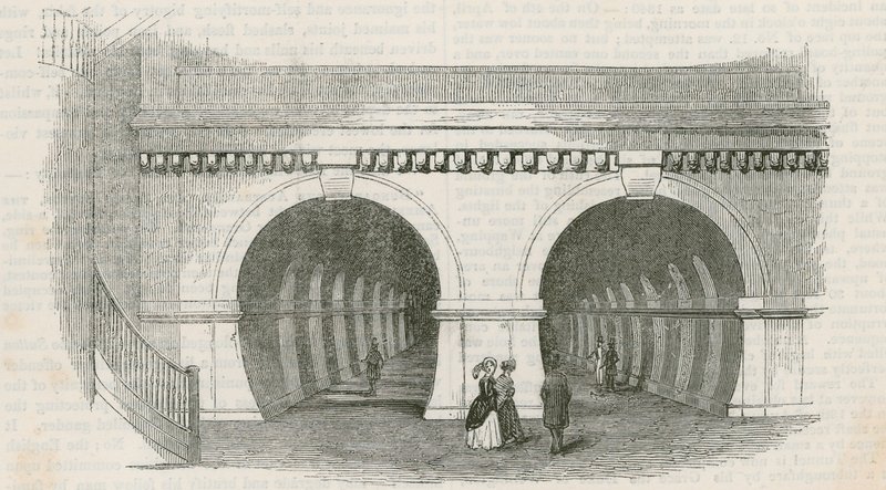 Il tunnel del Tamigi da English School