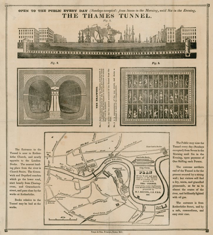 Il tunnel del Tamigi da English School