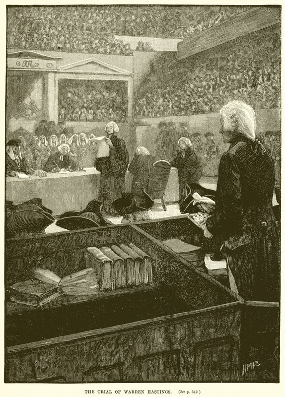 Il processo di Warren Hastings da English School