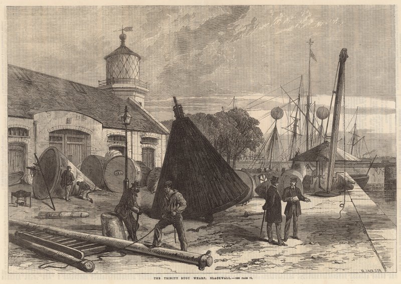 Il Trinity Wharf, Blackwall da English School