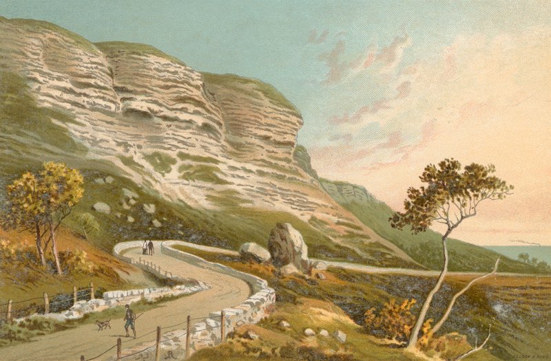La Strada della Scogliera--Isola di Wight da English School