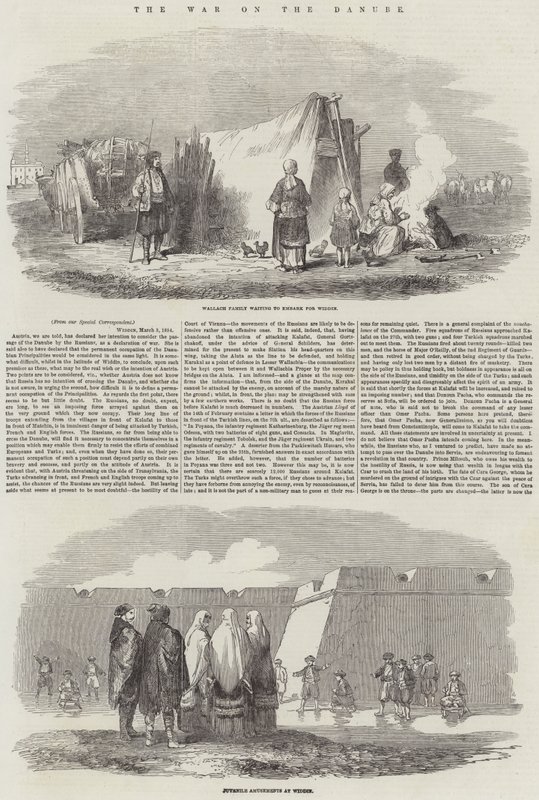 La Guerra sul Danubio da English School