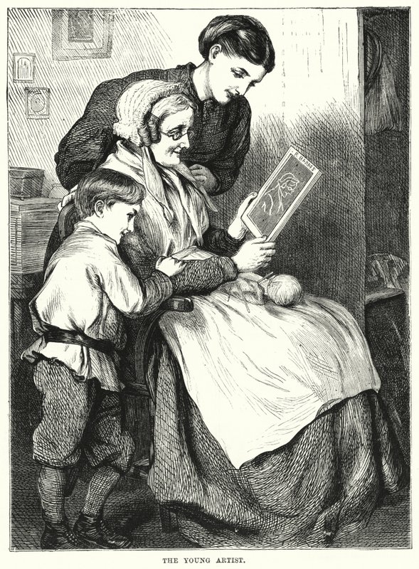 Il giovane artista da English School
