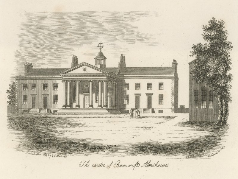 Il centro delle case di beneficenza di Bancroft da English School