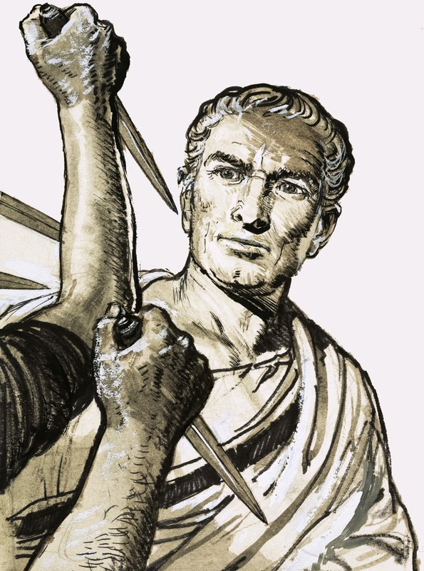 La morte di Cesare da English School