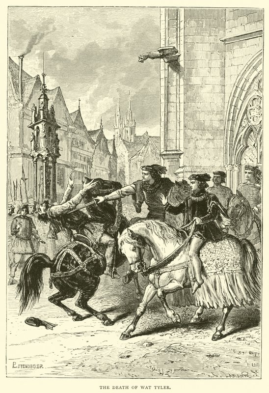La morte di Wat Tyler da English School