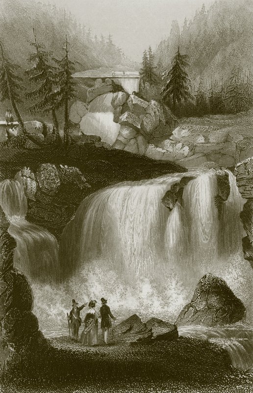 Le cascate di Tryberg da English School