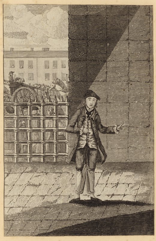 La figura di un prigioniero da English School