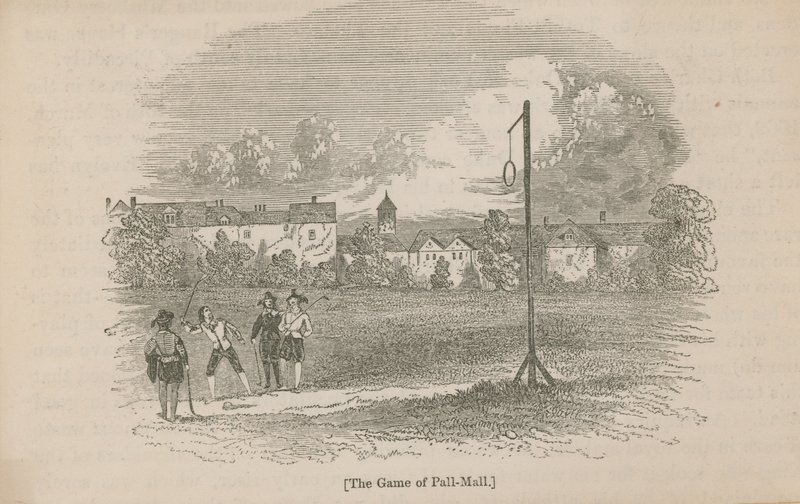 Il gioco del Pall Mall da English School