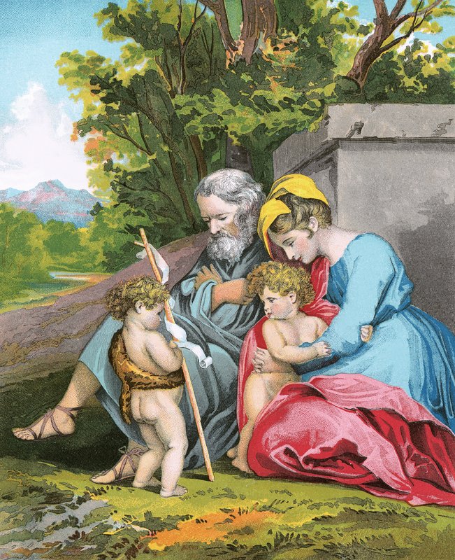 La sacra famiglia da English School