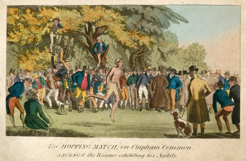 La gara di salto a Clapham Common da English School