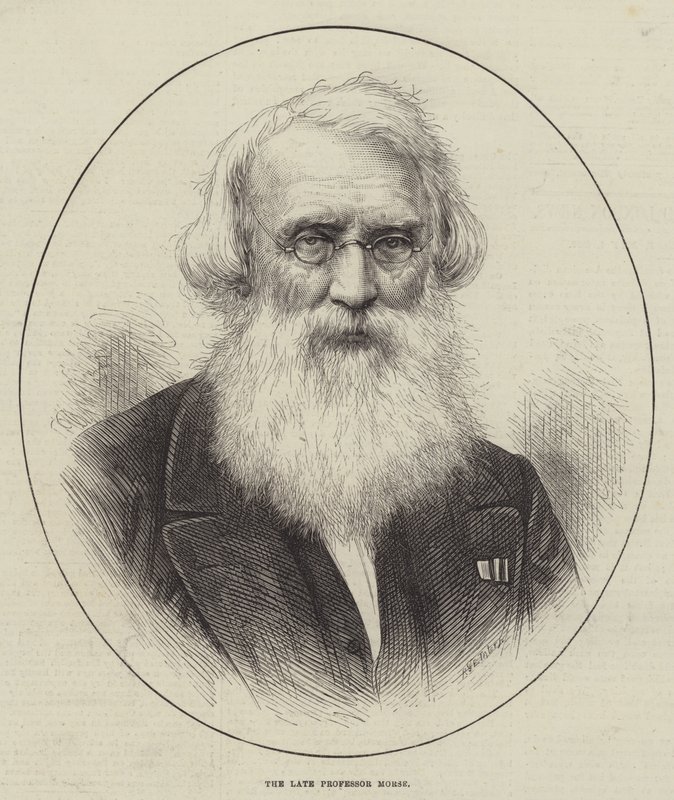 Il defunto Professor Morse (incisione) da English School