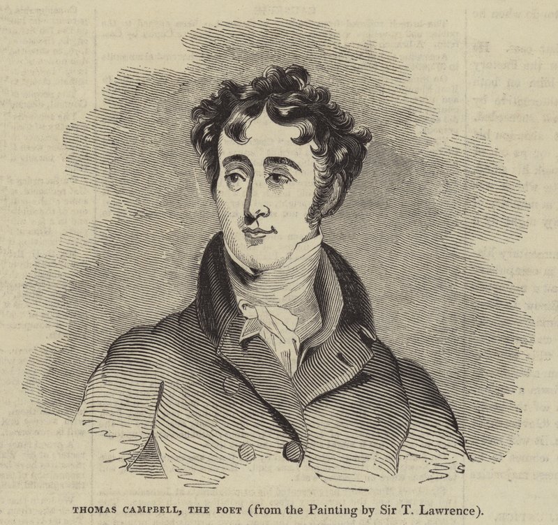 Thomas Campbell, il Poeta da English School