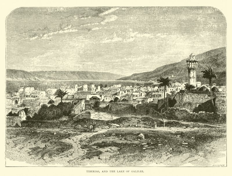Tiberiade e il Lago di Galilea da English School