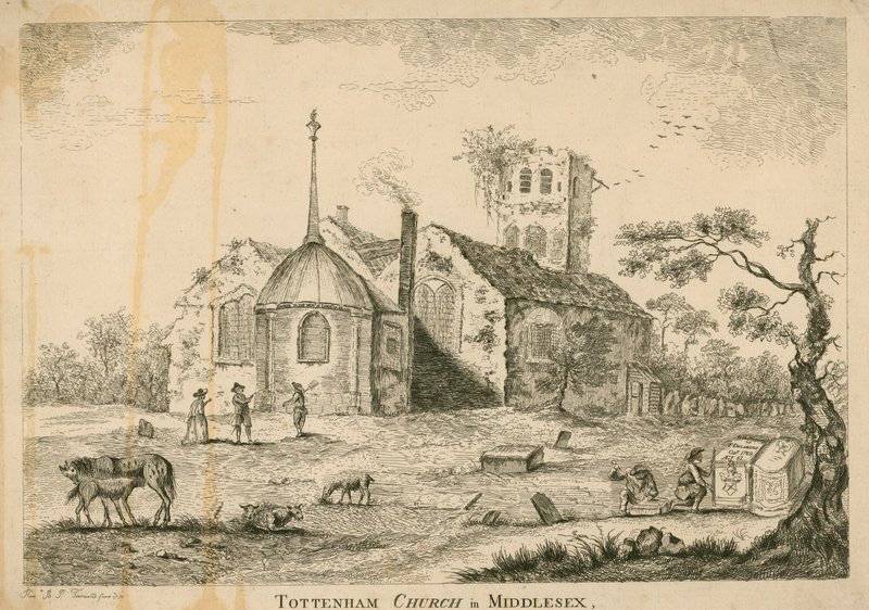 Chiesa di Tottenham, Middlesex da English School