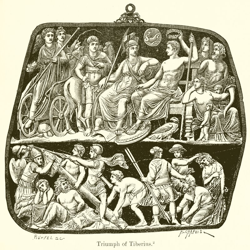 Trionfo di Tiberio da English School