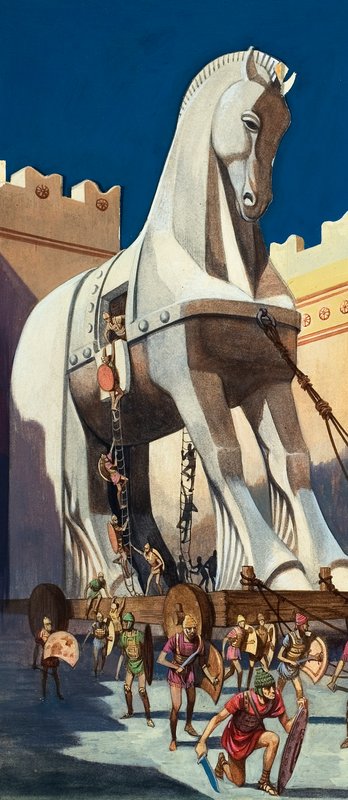 Cavallo di Troia da English School