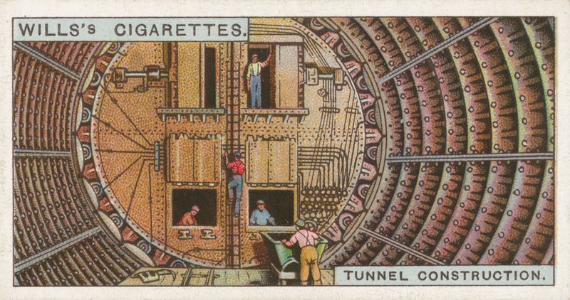 Costruzione di un tunnel da English School